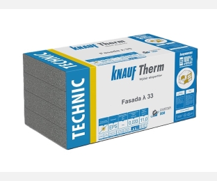 Styropian grafitowy fasadowy TECHNIC Fasada EPS λ 33 KNAUF/m3